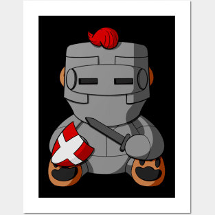 Knight Teddy Bear Posters and Art